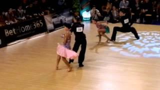 WDSF Cambrils - European Latin 2012 - Final - Nino Langella & Kristina Moshenskaya - cha-cha