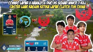 GANAS BTR LAPAR CLUTCH TIM CHINA  & AMANKAN WWCD  DUO VS SQUAD LAPAR x HANNZ BERAKSI