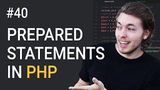 40 What are Prepared Statements and how to use them  PHP tutorial  Learn PHP programming