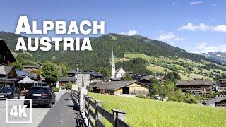 Alpbach Tirol AUSTRIA 2024 • 4K 60 fps HDR ASMR