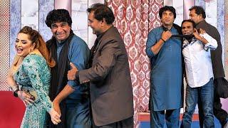 Azeem Vicky  Emaan Shah  Shahid Hashmi  New Best Comedy  Punjabi Stage Drama Clip 2024