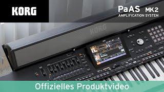 KORG PaAS MK2 - Maßgeschneidertes Lautsprechersystem für Pa5X & Pa5X MUSIKANT