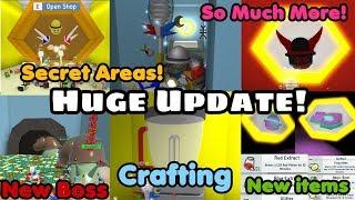 Big Update Secret Areas New Boss New Bees New Field and More - Bee Swarm Simulator