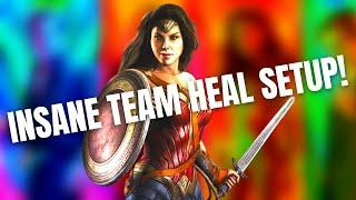 200K+ TEAM HEAL with Dawn of Justice Wonder Woman  Injustice Gods Among Us 3.4  iOSAndroid