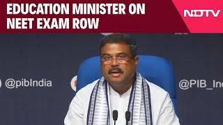 NEET Press Conference  High-Level Committee Wont Spare Anyone Minister On Exams Row