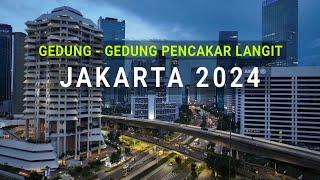 Pesona Kota Jakarta Sore Hari 2024 Melihat Keindahan Gedung2 Pencakar Langit Indonesia