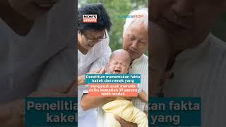 Berbagai Studi Soal Nenek Ikut Mengasuh Cucu