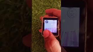 camera setting in DZ09 smart watch #smartwatch