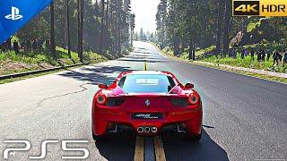 PS5 Gran Turismo 7 IS BEAUTIFUL - Ferrari 458 Italia Gameplay  Realistic Graphics 4K HDR 60FPS