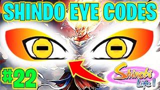 ⭐NEW SHINOBI LIFE 2 CUSTOM EYE CODES⭐