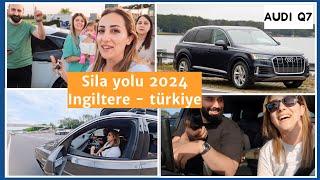 SILA YOLU 2024 󠁧󠁢󠁥󠁮󠁧󠁿 Audi Q7 ile 3 çocukla araba seyahati. Günlükvlog