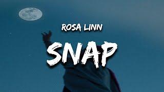 Rosa Linn - SNAP Lyrics snapping 1 2 where are you