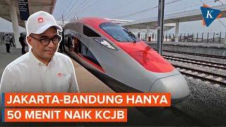 Sensasi Naik Kereta Cepat Jakarta-Bandung dengan Kecepatan 350 KmJam