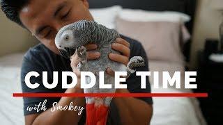 Cuddle Time with Smokey