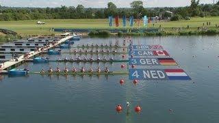Mens Eight Rowing Heats Highlights - London 2012 Olympics