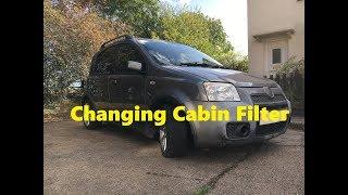 Fiat Panda 100HP Cabin Filter Change