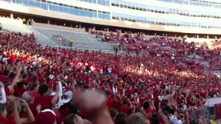 Eat Shit Fuck You Wisconsin Badgers Student Section