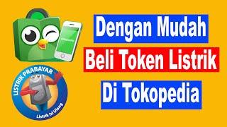 cara membeli token listrik di tokopedia