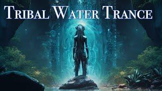  Tribal Water Trance  - Shamanic Drumming - Waterfall Immersion - Downtempo - Tribal Ambient