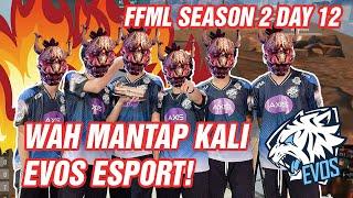 EVOS TIBA-TIBA NGAMUK DI LATE GAME  FINAL DAY 12  FREEFIRE MASTER LEAGUE 2020 SEASON 2