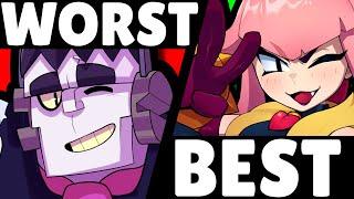 V39 Ranking EVERY Brawler from WORST to BEST  Pro Tier List 2024