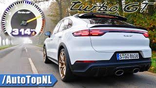 PORSCHE CAYENNE TURBO GT  0-314KMH ACCELERATION & AKRAPOVIC SOUND by AutoTopNL