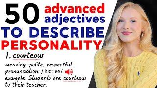 50 Advanced Adjectives to Describe Personality  Positive & Negative Vocabulary + Free PDF & Quiz