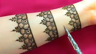 Very beautiful stylish mehndi design  easy mehndi design  mehndi ka design  mehndi design mehndi