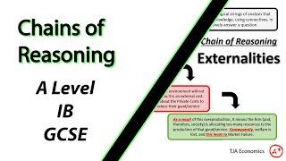 Chains of Reasoning  A Level IB and GCSE Economics