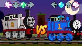 Friday Night Funkin - Timothy Ghost Train vs Thomas Train Confronting Yourself