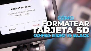 Cómo Formatear Tarjeta SD en la Nueva GoPro Hero 10 • FUNCIONA • Tutorial Rápido • 2023