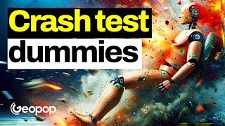 Crash test dummies for cars cost up to 1 million euros heres how they work