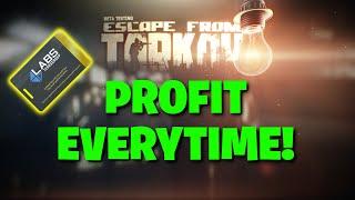 Escape From Tarkov PVE - Make Black Keycard Profitable EVERY TIME 17000000 Minimum AFTER NERF