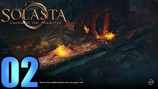 Solasta Crown of the Magister - Palace of Ice - EP02 - Stenvägg Bridge