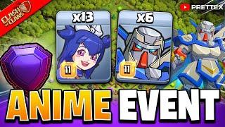 Legend Push with Event Troops & Base Review  Clash of Clans Live