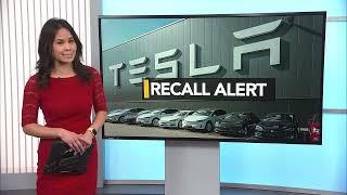 Tesla recalling another 2.2 million vehicles for warning lights that are too small