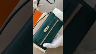 Unboxing Hermes Kelly Wallet-on-Chain  Confidential Couture #prelovedluxurybags #preowned #hermes