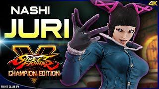 Nashi Juri  Street Fighter V Champion Edition • SFV CE 4K