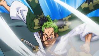 Zoro Vs Beast Pirates in Wano Zoro Defeats Kaido pirates with One Sword Style - One Piece 897