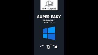 Super Easy Windows Key Shortcuts #shorts