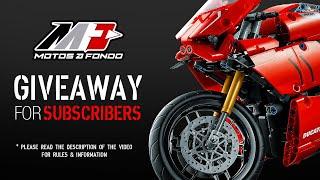 GIVEAWAY LEGO DUCATI PANIGALE V4 R