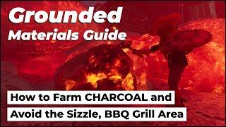 Grounded How to Farm Charcoal and Avoid the Sizzle  Barbecue Grill Area Into The Wood Update 0.12