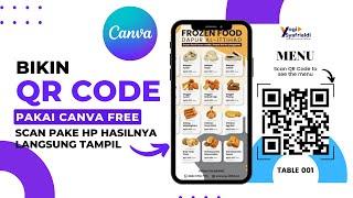 CARA MEMBUAT QR CODE  BARCODE MENGGUNAKAN CANVA FREE  TUTORIAL CANVA FREE