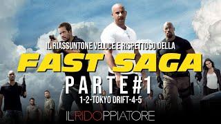 Il RIASSUNTONE veloce e rispettoso della FAST SAGA parte 1 #ilridoppiatore