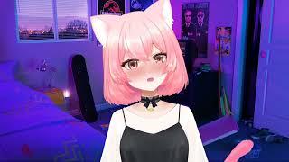 ASMR Vtuber  Девочка Неко уснула рядом с Тобой 