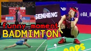 FUNNY MOMENT BADMINTON