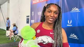 Kaylyn Brown Talks Looking up to Allyson Felix and Sanya Richards-Ross After 49.71 in 400m Semis