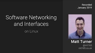 Software Networking and Interfaces on Linux Part 1