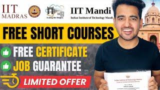 Top IITs Free Courses With Free Certificate in 2024  Best Online Courses for Everyone  Students