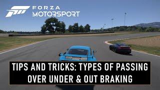 Forza Motorsport - Tips & Tricks Over Under & Out Braking